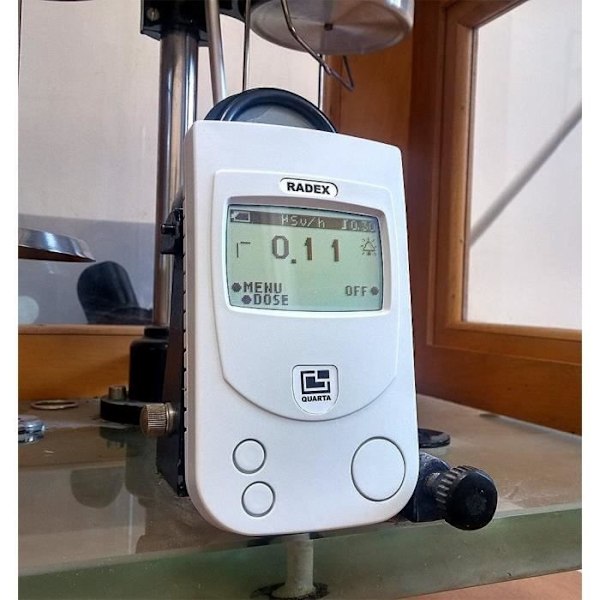 Nuklear strålingsdosimeter Radioaktivitetsdetektor Geigertæller - RADEX RD1503 - Detekterer Beta Gamma-røntgenstråler