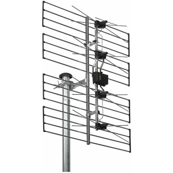 UHF-antennen - WISI - 72516 - Sort - Justerbar hældning - 14.5 dB forstærkning