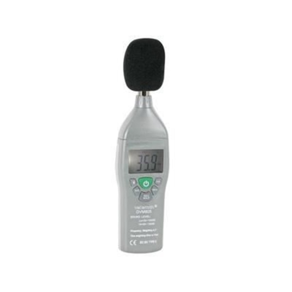 Äänitasomittari - Velleman - DVM805 - Tarkkuus 1,5 dB - IEC651 Type 2 -standardi - Max Hold ja Data Hold