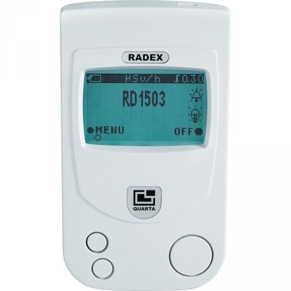Nuklear strålingsdosimeter Radioaktivitetsdetektor Geigertæller - RADEX RD1503 - Detekterer Beta Gamma-røntgenstråler