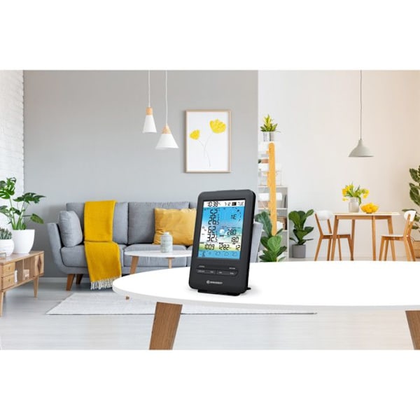4CAST WiFi vejrstation 4 dage - BRESSER - 7-i-1 udendørs sensor schwarz