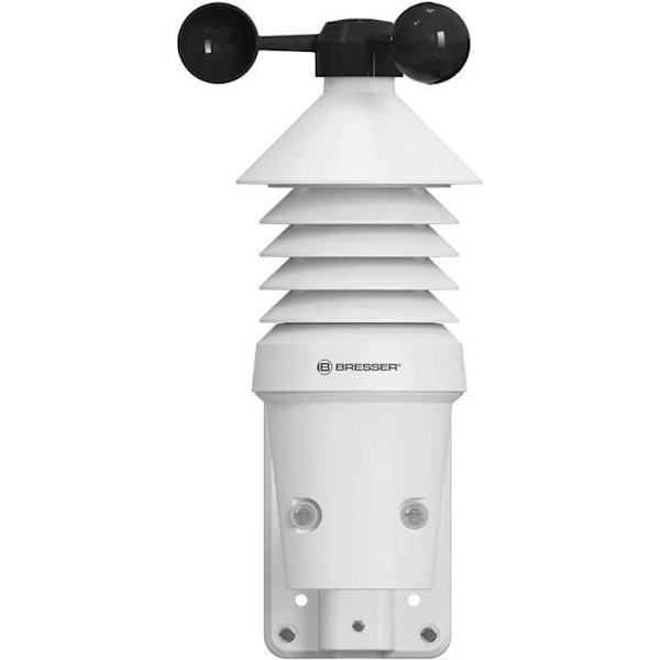 Bresser vejrstation Pro 3-i-1 Farve15,5 cm sort 2 dele