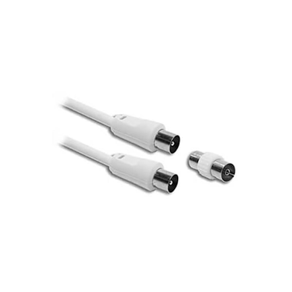 Video Coaxial Kabel - Erard - 2m - Han/Hun Connector - Nikkel