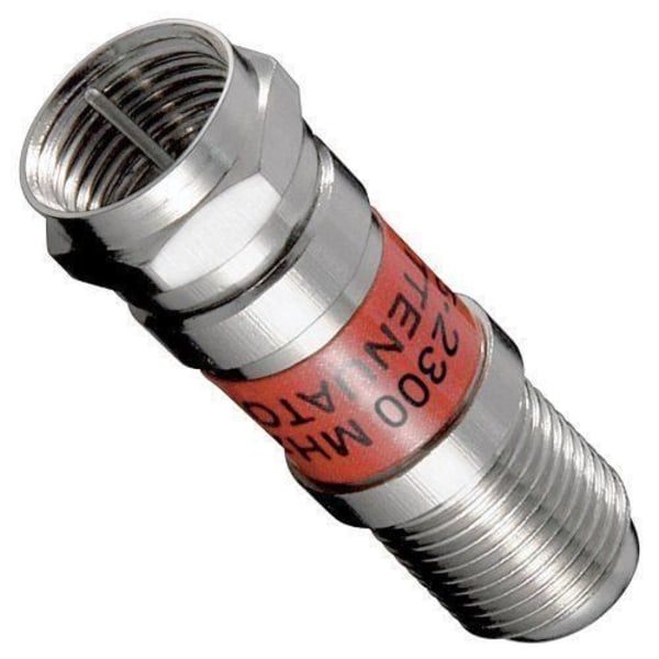 1aTTack koaxial/antenn/satellitkabel F-kontakt Koaxial hane till koaxial hona