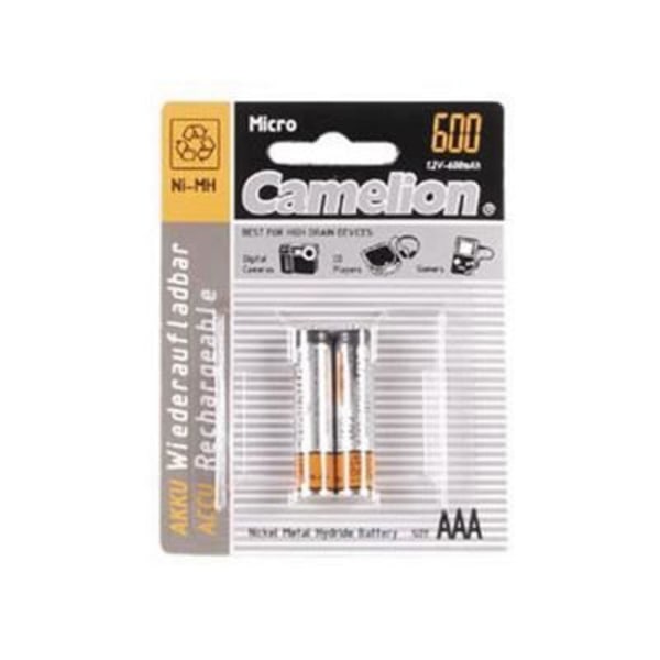 2 uppladdningsbara nimh batterier aaa/lr3 lr batteri