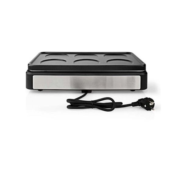Ensemble Wok - NEDIS - FCRA310FBK6 - Aluminium - Svart - 6 Personer Svart