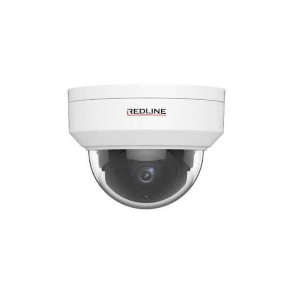 IP-kamera - Redline Pro Series IPC-865U - 8 MP 20 fps, 5MP 30 fps, 2160p, Vandalsikker Dome, Motion Detection, 0Lux med IR