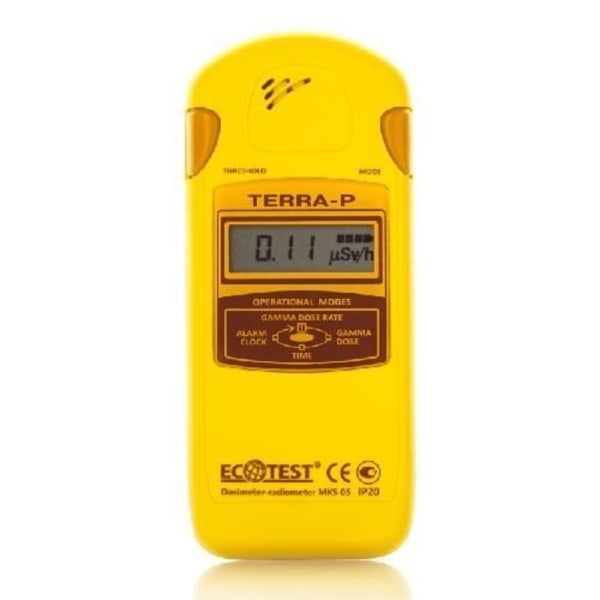 TERRA-P Geigerräknare - EKOTEST