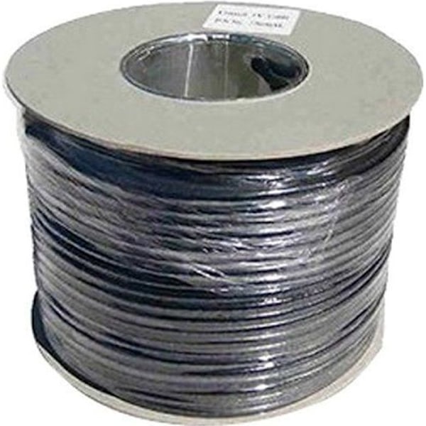 Webro Digital Coaxial Kabel til Antenne og Satellit TV RG6 Sort 100m