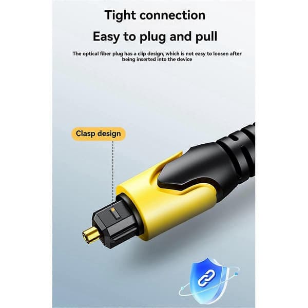 3,5 mm til SPDIF Audio Converter, Analog til Digital Audio Adapter 3,5 mm Aux til Optisk Kabel til TV Ga