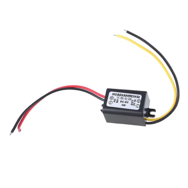 DC5V til 3V 1Amp nedtrappingsomformer, spenningsregulator for strømforsyning, transformatormodul for bil, lastebil