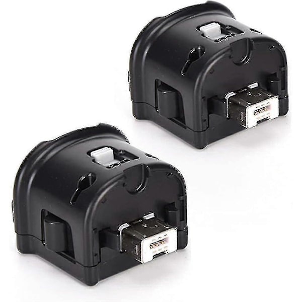 2 Motion Plus Adapter Sensor for Wii Remote Controller, Motion Plus Adapter Akselerator Erstatning for Wii Motion Plus Adapter