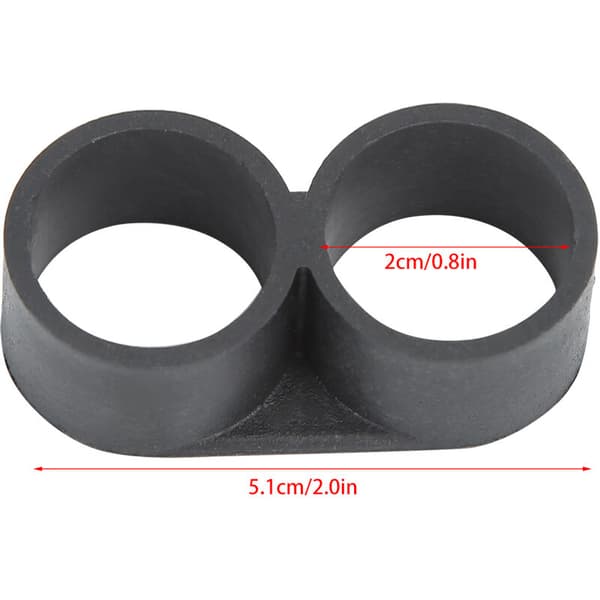 100 st droppbevattningsrörändpluggar trädgårdsbevattningstillbehör (20 mm)