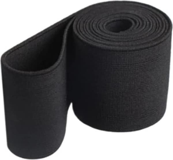 Strikk 5 meter 40 mm bred svart