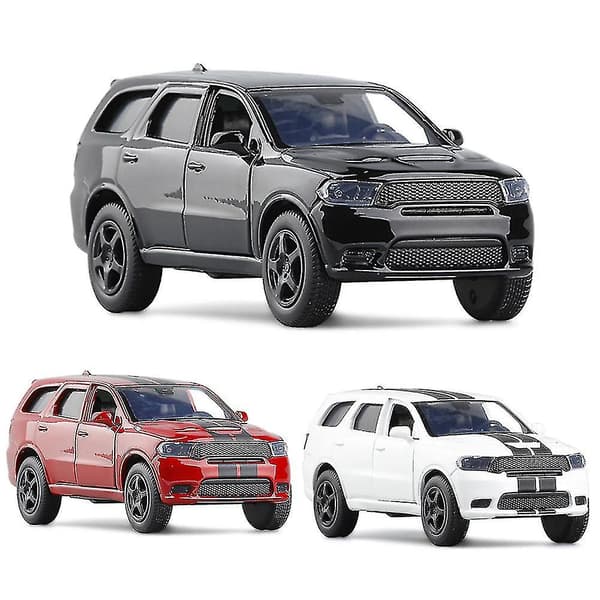 1/36 For Dodge Durango Charger Hellcat Srt Legering Sportsbil Model Støbt Metal Simulation Legetøjsbil Model Samling