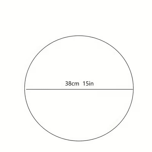 Neliosainen pyöreä 2D-painettuTabletti setti 4PC