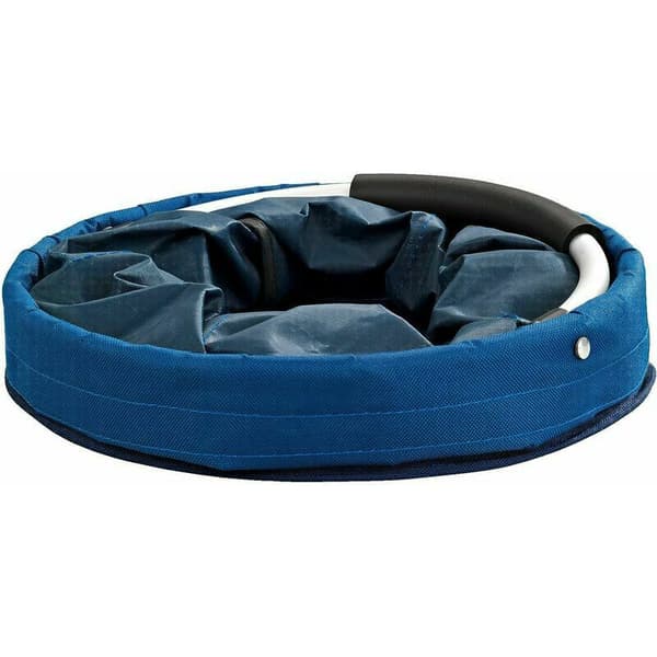 Universal kurv for vaskemidler, polyester, 28 x 26,5 x 28 cm, blå