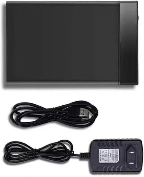 3.5 harddisk kabinet til 3.5'' SATA SSD og HDD USB 3.0 harddisk etui sort S356U3
