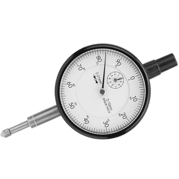 0,01 mm noggrannhet, 0-10 mm räckvidd, stötsäker mätklocka