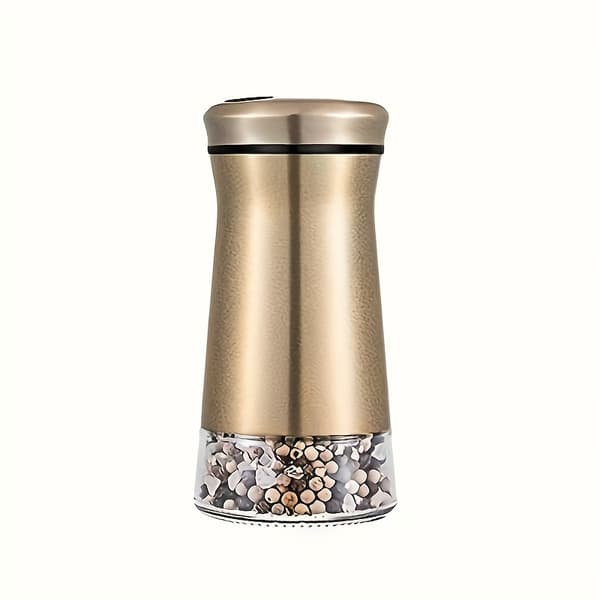Salt- og peberbøsser, inklusive rustfri stål shaker og dispensere, samt en sukkerskål. 2pc