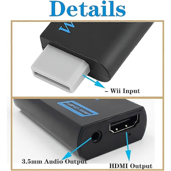 Wii videokonverter med