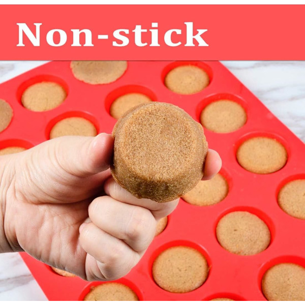 24-kopps cupcakeform red