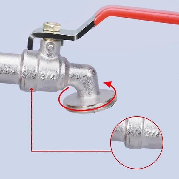 1000L Tankkran med hagekranadapter, S60X6 IBC