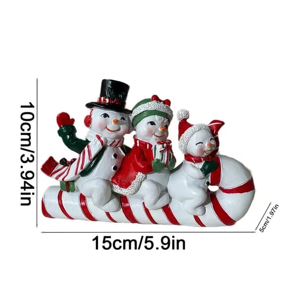Klassisk Juleharpiksstatue Juledekorasjoner