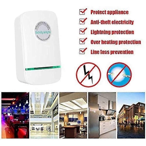 Energisparande enhet, 6-pack Smart Power Saver Pro EU-kontakt