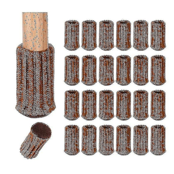 16-pack stolsbensskydd stickade möbelstrumpor
