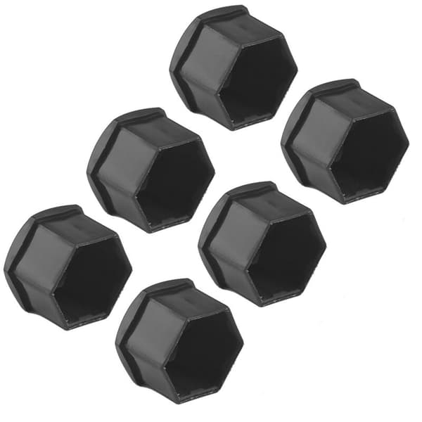 20 stk 21 mm mutter bilhjul automatisk navboltbeskyttelse tyverisikring deksel grå