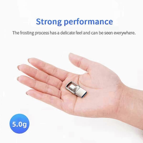 2TB &amp; 1TB USB-C Flash Drives - Portable High-Speed Thumb Drives
