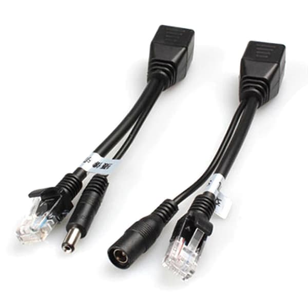 10 st (5 par) POE Splitter POE Switch POE-kabel