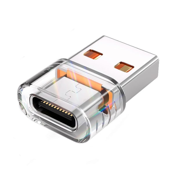 USB til Type C-adapter 480 Mbps USB 2.0 dataoverføring og lading for Type C-smarttelefoner og -nettbrett