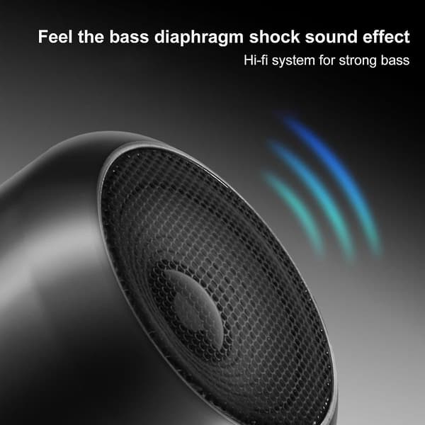 Kannettava Bluetooth-kaiutin, Bluetooth 5.0 voimakas langaton minikaiutin