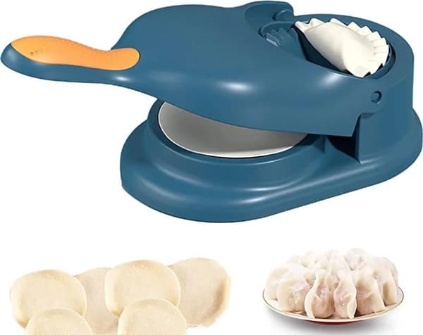 Manuell dumplingpresse, ravioli-former, dumplingmaskin, dumplingformer, dumplingmaskin, dumplingform