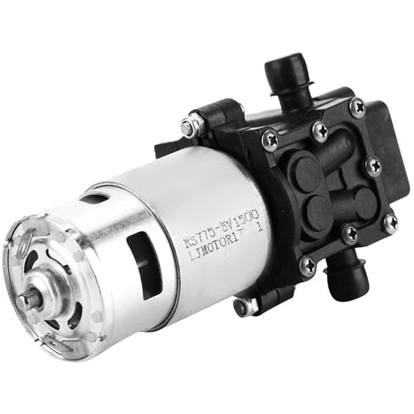 Högtrycks mini bärbar vattenpump elektrisk mikromembranpump 8L