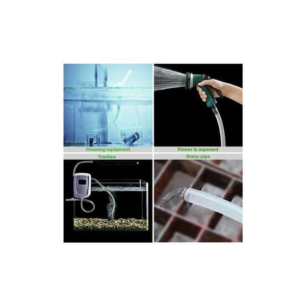 Transparent tryckslang 3 meter, 7×9 mm flexibel slang PVC-slang LYLM