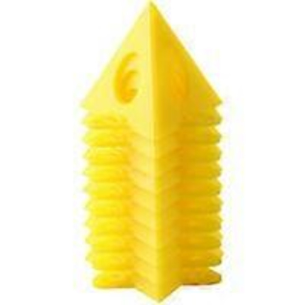 Kileformede pyramider for malingsarbeid 5*5,5 cm 10 stk