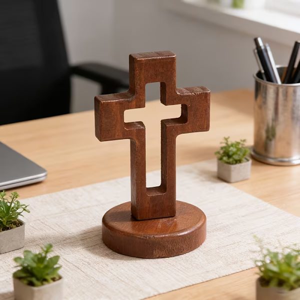 1 stk. hul trækors ornament til påske 1pc
