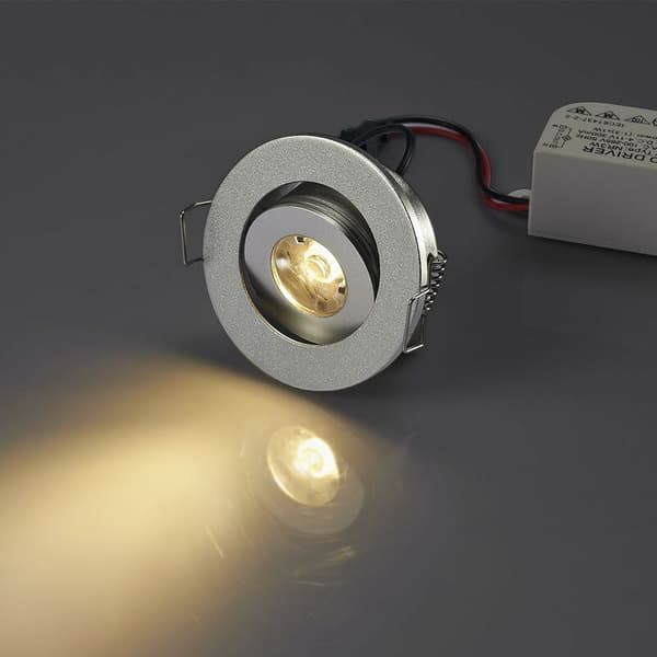1w10 stk. lite spotlight-hus tilbehør benk taklampe hus vinskap downlight-sett