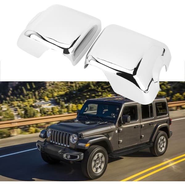 2 stk. bakspeildeksel til bil, tilbehør som passer til Jeep Wrangler JL 2018+