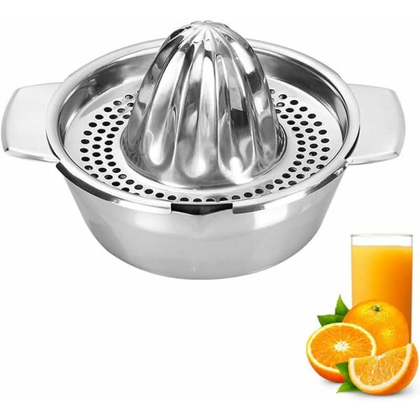 Handpressad fruktjuice citrus citronpress
