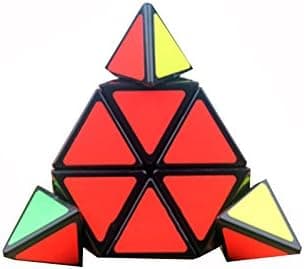 Musta taustatarra Pyramidikuutio - Lapsille ja aikuisille