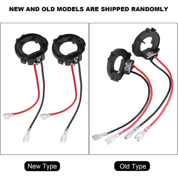 1 par H7 LED frontlyspære adapterbrakett for MK7
