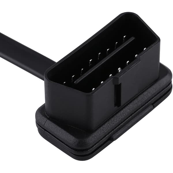 Bil 16-bens han til hun OBD2 forlængerkabel diagnostisk adapter 30 cm/12 tommer længde