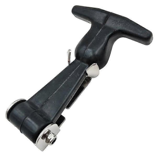 Krog Fleksibel T-Hasp Rustfrit Stål Håndtag Rustfrit Stål Elastisk Gummihætte T-Håndtag T-Låse