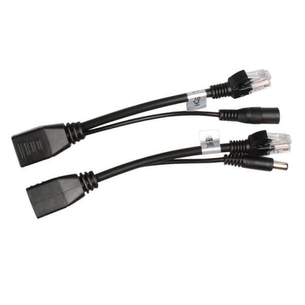 10 st (5 par) POE Splitter POE Switch POE-kabel