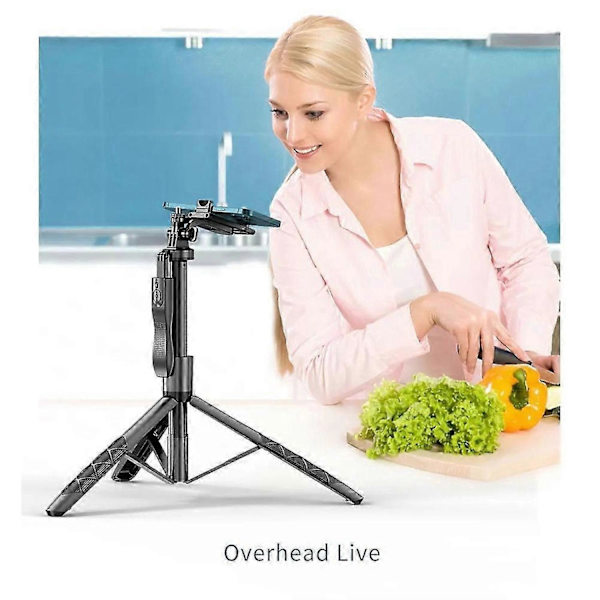 Mobil Bluetooth Selfie Stick Tripod Foldbar Monopod til Smartphone
