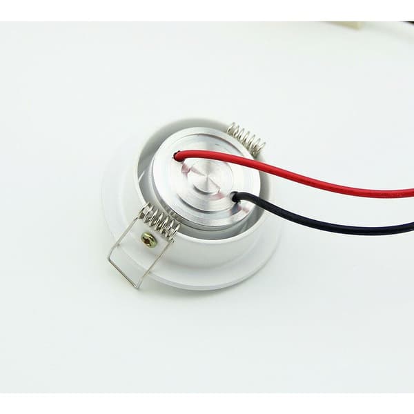 1w10 stk. lite spotlight-hus tilbehør benk taklampe hus vinskap downlight-sett
